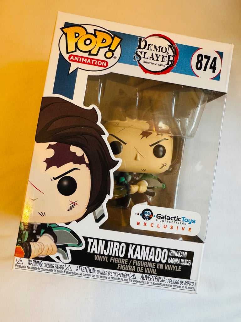 image for Anime Demon Slayer Tanjiro Kamado Pop Figure