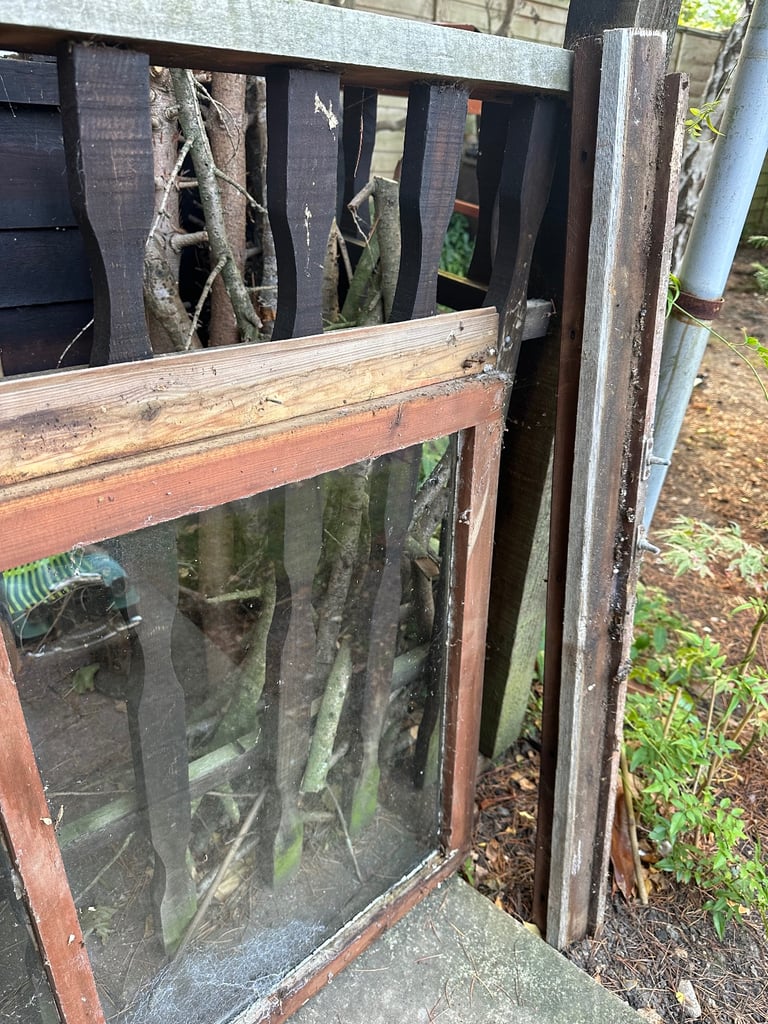 Window for shed in garden / allotment 