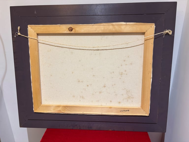 Framed Seated & Standing Scotty Dog Portraits by Paul Stagg.  Both Presented in Great Condition