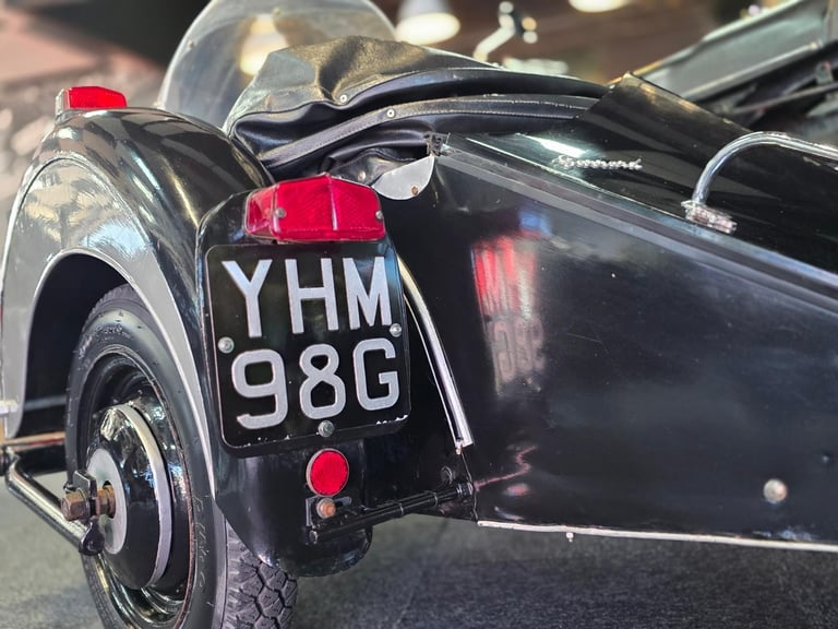 1969 BSA THUNDERBOLT 650 GARRARD WATSONIAN SIDECAR BARN FIND