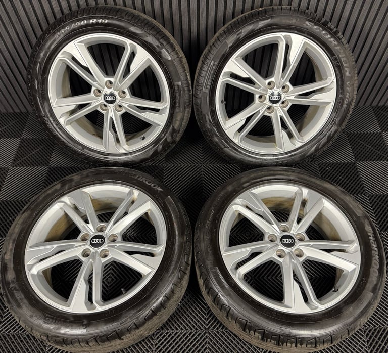 image for 19'' GENUINE AUDI Q3 S LINE 5 DOUBLE SPOKE NEW MODEL ALLOY WHEELS TYRES ALLOYS