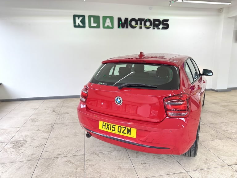 BMW 1 SERIES 1.6 116i Sport 5-door Red Manual Petrol 2015