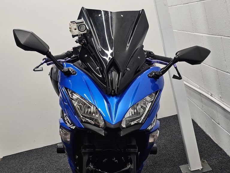 KAWASAKI NINJA 650 ** BLACK WIDOW - CRASH PROTECTORS - JUNE 26 MOT **