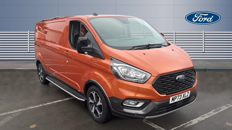 2023 Ford Transit Custom 2.0 EcoBlue 170ps Low Roof Active Van Auto PANEL VAN DIESEL Automatic