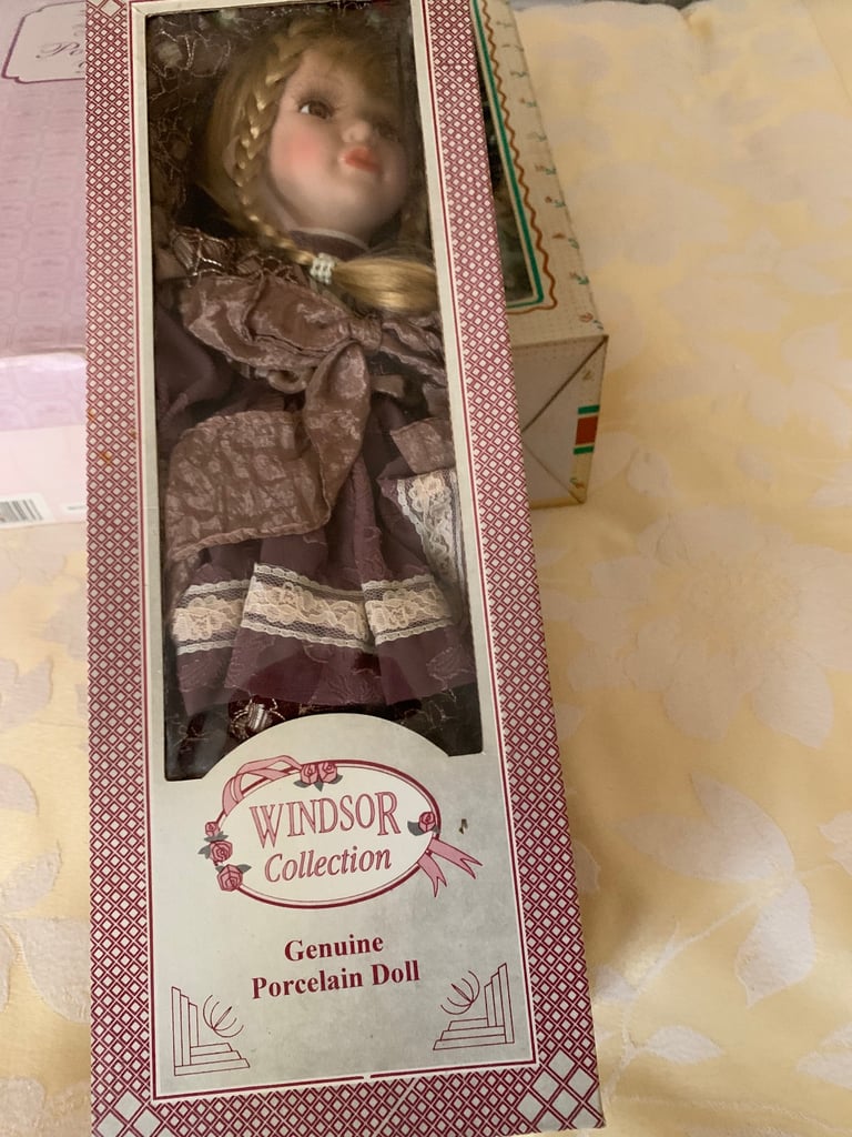 image for Windsor Collection Genuine Porcelain doll