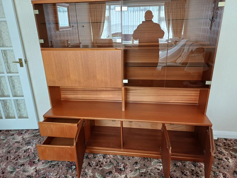 Morris of Glasgow Teak Display Unit
