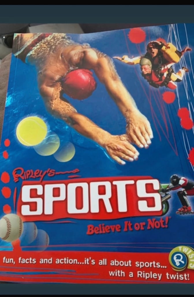 image for Brand New Ripleys believe it or not Sports.