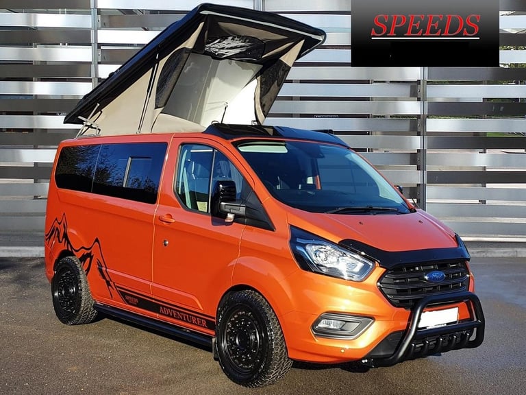 Ford Transit Custom Limited SPEEDS ADVENTURER EDITION Camper 170ps 4 Berth 