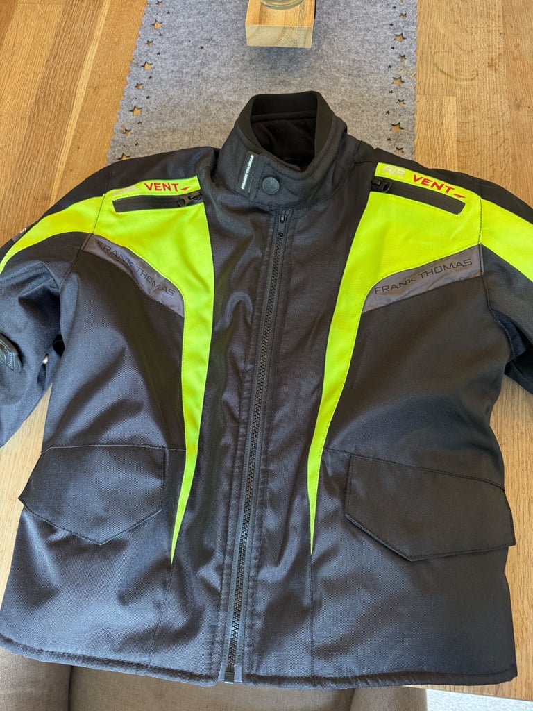 Frank Thomas kids motorcycle jacket - large kids