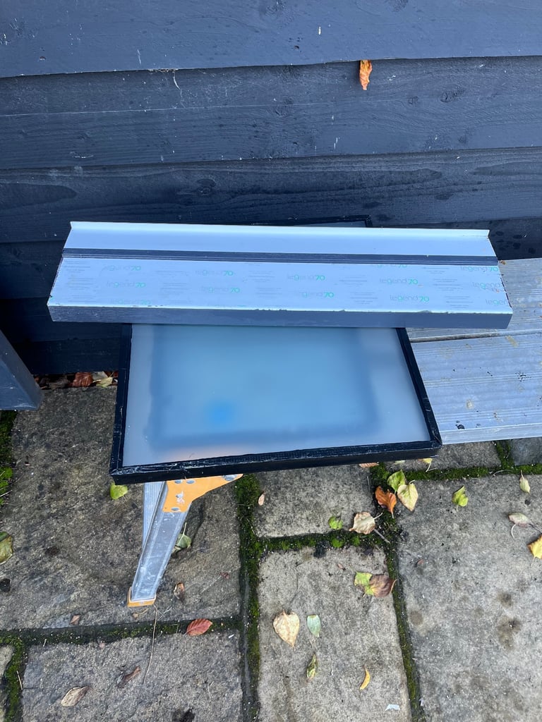 Dark grey window upvc