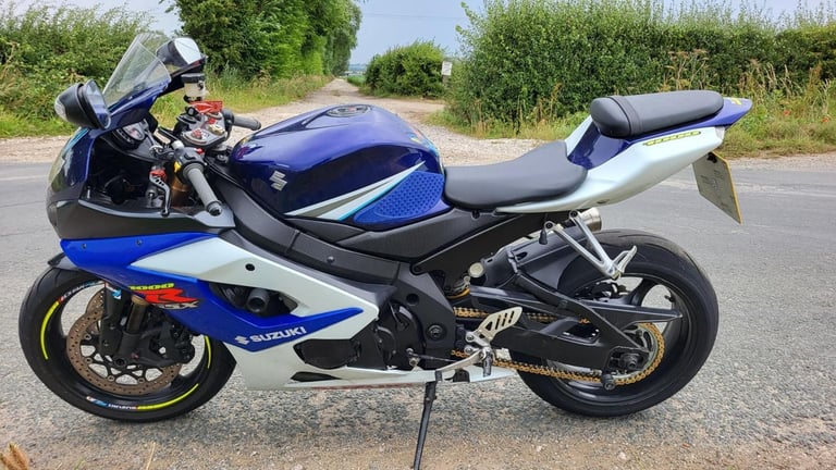 2006 06 SUZUKI GSXR 1000 K6 GSXR1000 SUPERBIKE CLASSIC SPORTS BLUE  WHITE