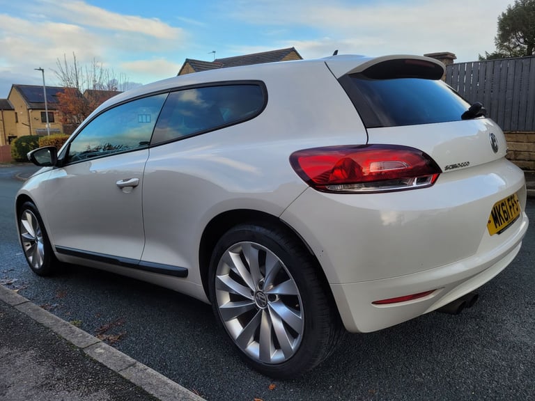 2011(61)VOLKSWAGEN SCIROCCO 2.0 GT TDI BMT 154K SH MOT SEPTEMBER 2026*£35/TAX*140BHP*6SPEED*2 OWNER