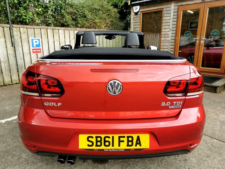 2012 Volkswagen Golf 2.0 TDI BlueMotion Tech GT 2dr CONVERTIBLE Diesel Manual
