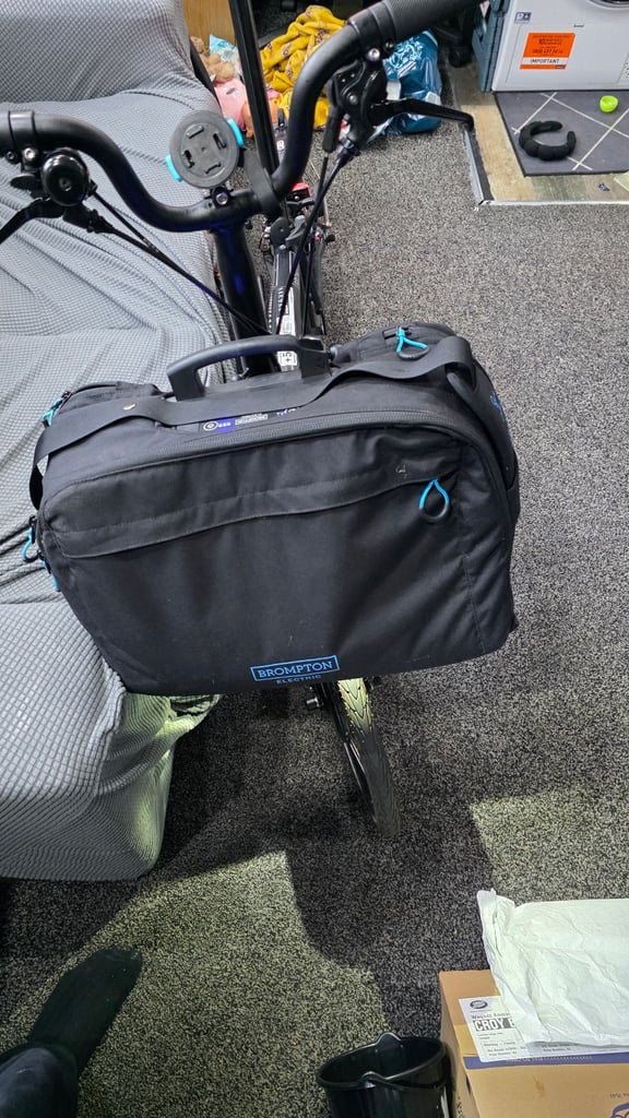 Brompton folding electric bike 