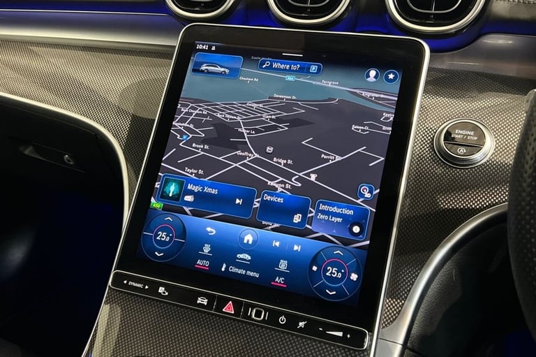 2022 72 MERCEDES-BENZ C-CLASS 2.0 C300DH MHEV AMG LINE ESTATE 5DR DIESEL HYBRID 