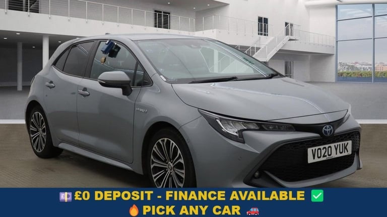 2020 Toyota Corolla 2.0 VVT-h Design Hatchback 5dr Petrol Hybrid CVT Euro 6 (s/s) (184 ps) Hatchb...