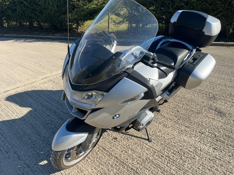 2007 07 BMW R1200RT R1200 RT SILVER TOURER R 1200 CLEAN TOURER CRUISE RADIO