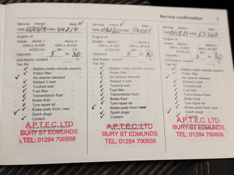 2014 VAUXHALL MOKKA - FULL SERVICE HISTORY 