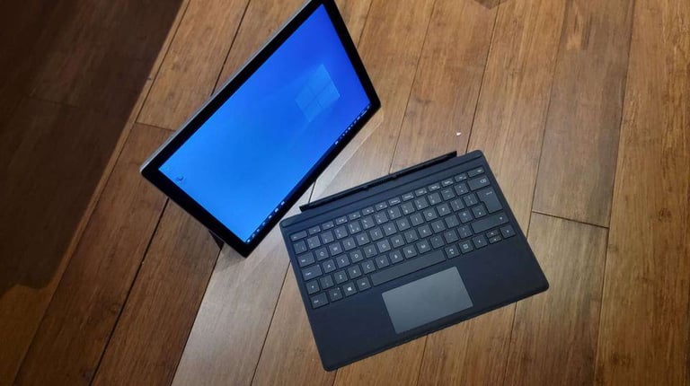 image for Microsoft Surface Pro 5 touchscreen 2 in 1 tablet laptop Intel core i5 7th gen with backlit keyboard