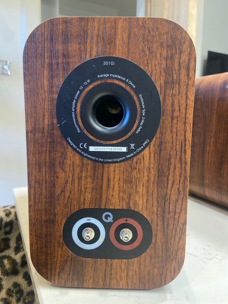 Q Acoustics 3010i speakers 
