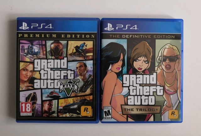PS4 GTA Games Bundle [GTA The Trilogy] in Bolton - Main Image