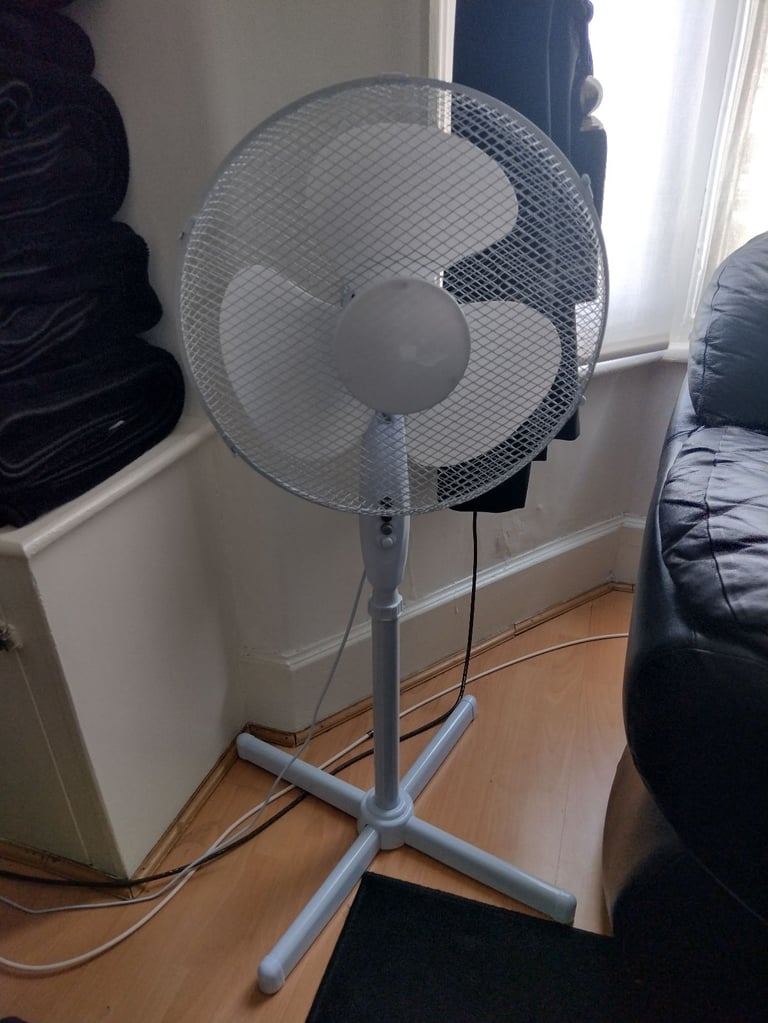 image for 16inch Pedestal White Fan