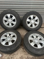 Ford ranger 17 inch alloys and tyres 