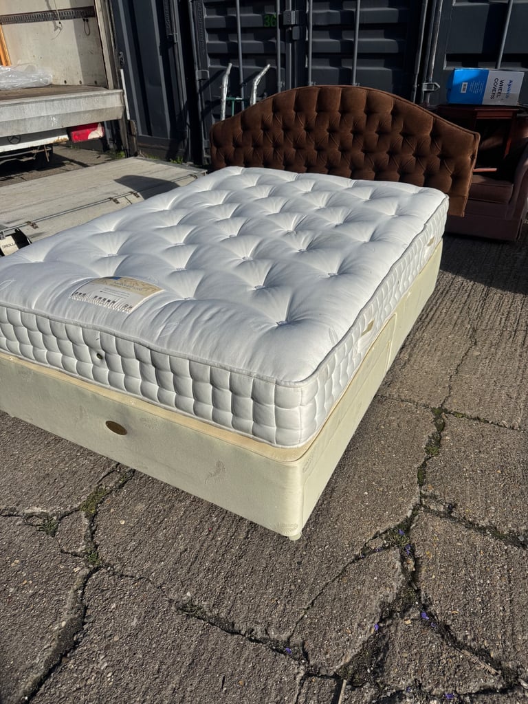 image for Santorini Double Bed and Mattress 