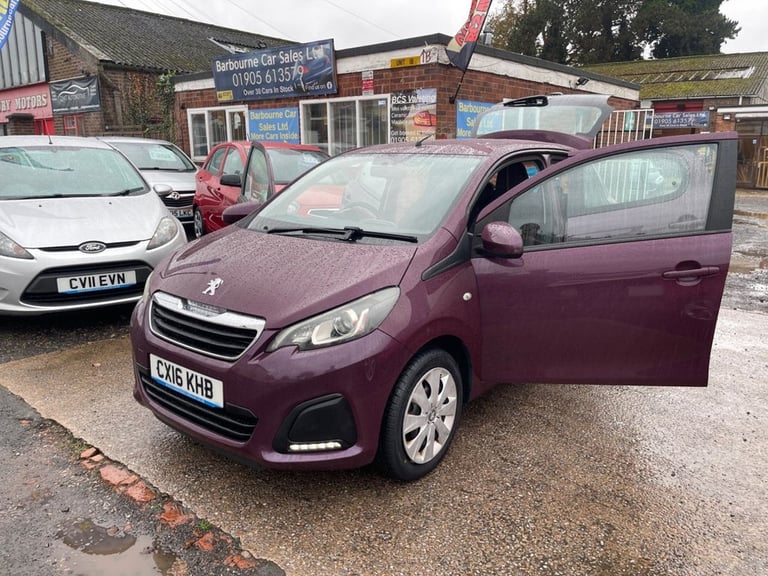 2016 16 PEUGEOT 108 1.0 ACTIVE HATCHBACK 5DR PETROL MANUAL EURO 6 (68 PS)