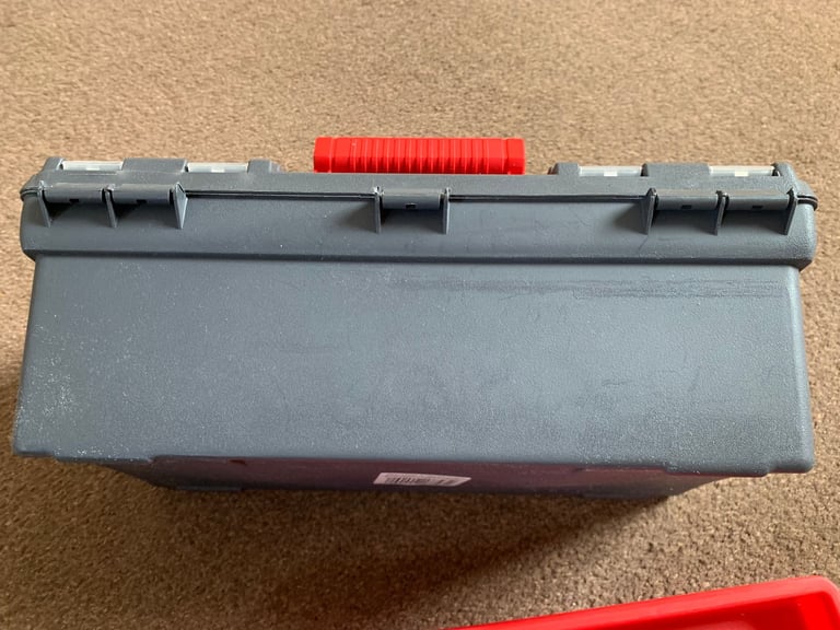 Small plastic toolbox