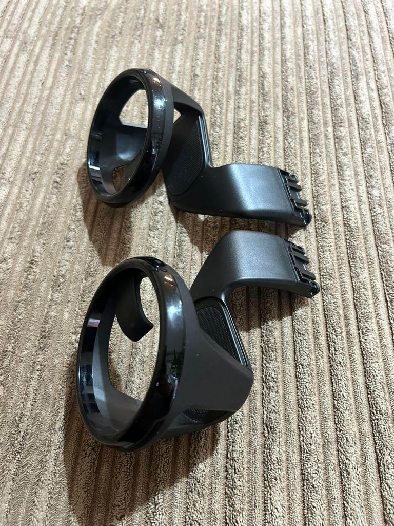 Genuine Abarth 124 Cup Holders- Piano Black