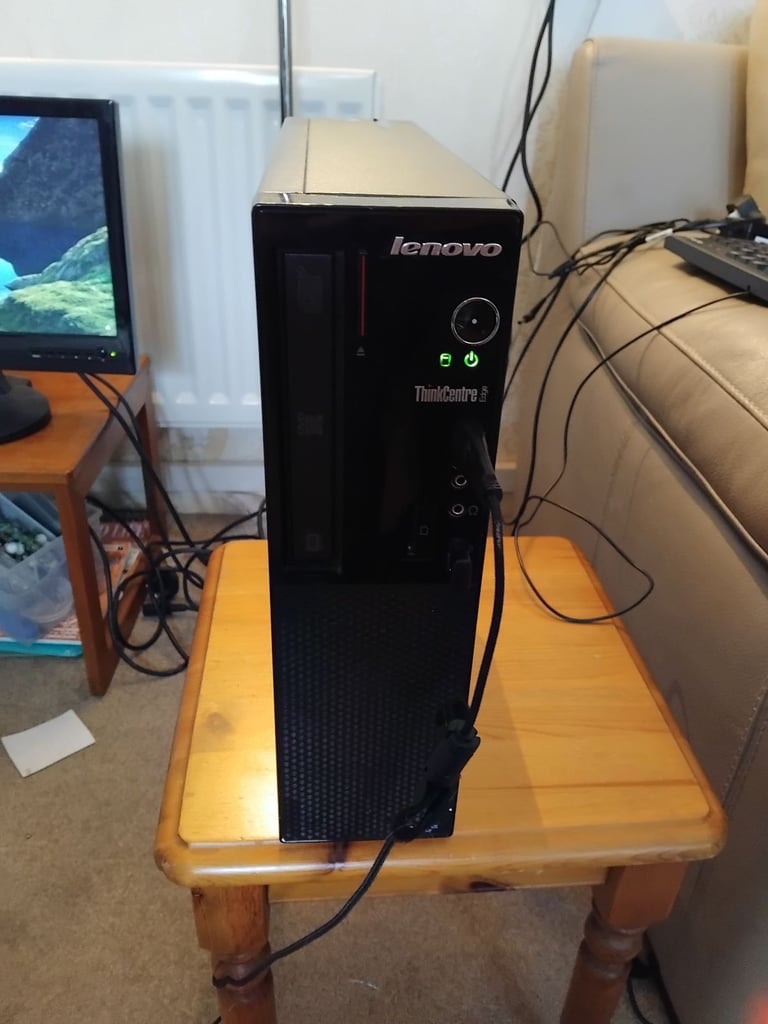 image for Lenovo slim tower icore 5 & monitor