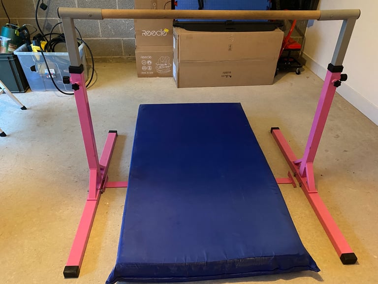 image for Girls pink gymnastics bar