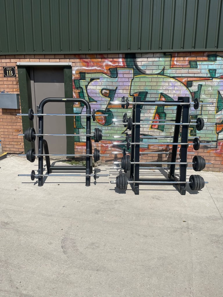 Technogym Urethane Barbell Set 10Kg to 50kg  Price £999 Delivery £100 Available 2