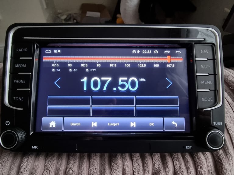 Volkswagen car radio bluetooth 2din sat nav for VW Golf Passat caddy apple carplay android auto