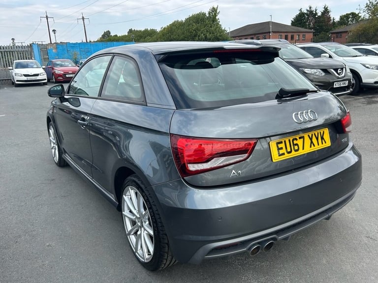 2017 Audi A1 1.4 Petrol (TFSI), S Line, Hatchback, 3 Door, Manual, Euro 6. Hatchback Petrol Manual