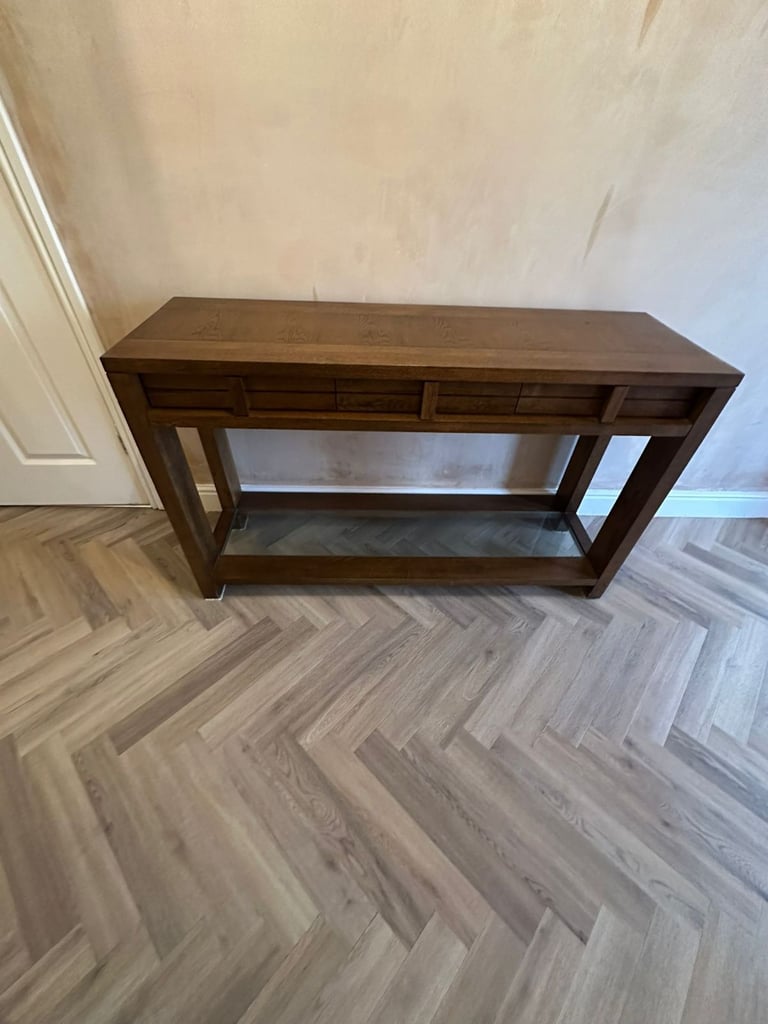 image for Console Table and Mirror