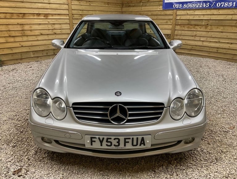 2003 Mercedes-Benz CLK 1.8 CLK200 Kompressor Avantgarde Coupe 2dr Petrol Automatic (214 g/km, 163...