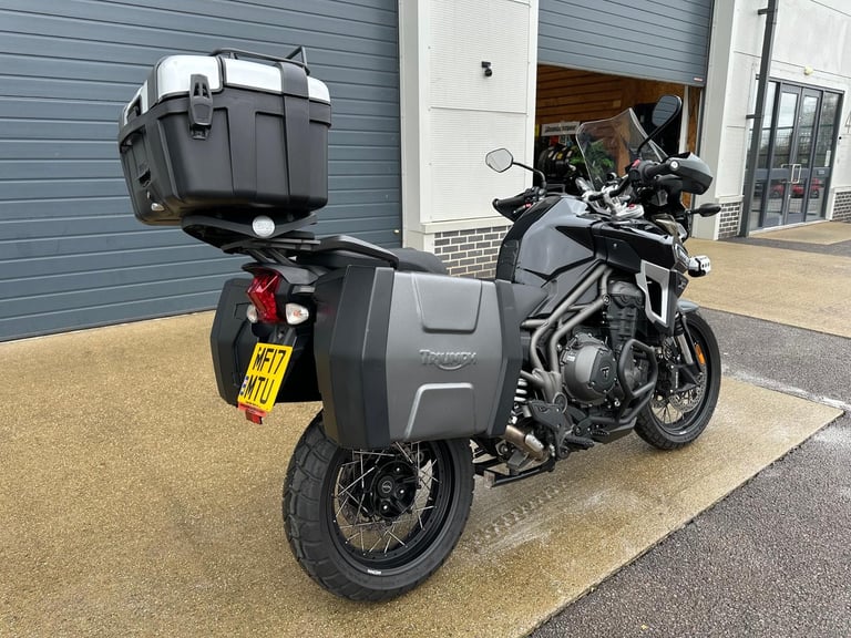 TRIUMPH TIGER EXPLORER XC 2017 - FULL LUGGAGE - 24307 MILES. VERY CLEAN