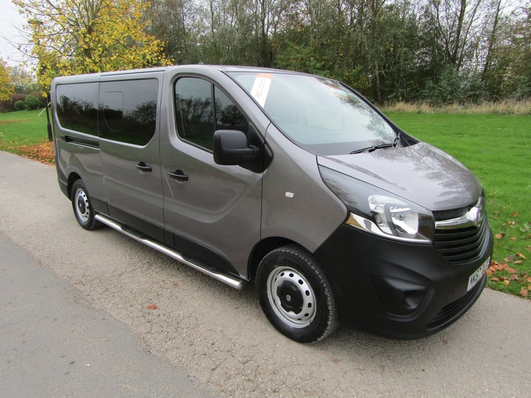 2018 Vauxhall Vivaro LWB 2900 1.6 CDTI Wheelchair Accessible Disabled Mobility Vehicle WAV MPV Di...