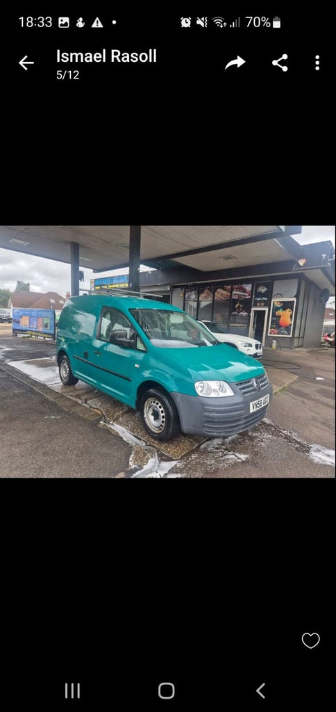 Volkswagen, CADDY, Panel Van, 2008, Manual, 1896 (cc)