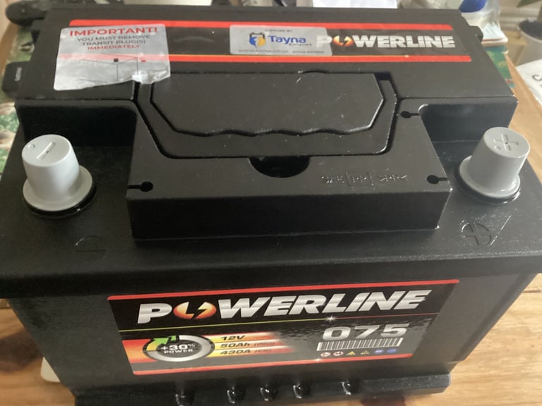 image for Car Battery 075 Brand New Not fitted TAYNA