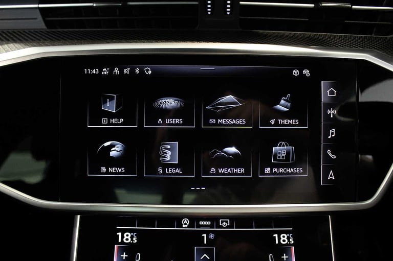 2023 Audi A6 Saloon 40 TFSI Black Edition 4dr S Tronic Saloon Petrol Automatic