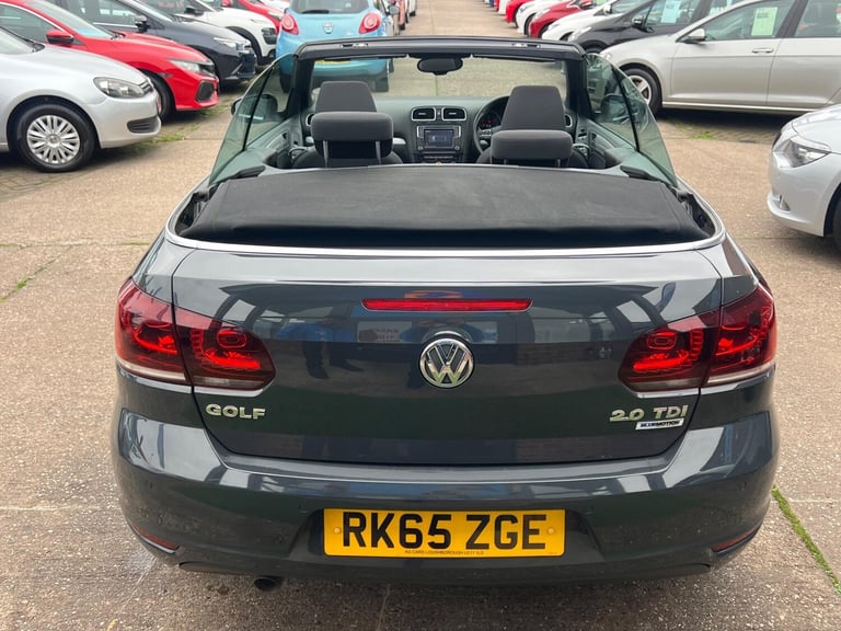 2015 Volkswagen Golf 1.6 TDI BlueMotion Tech SE Cabriolet 2dr Diesel Manual Euro 5 (s/s) (105 ps ...