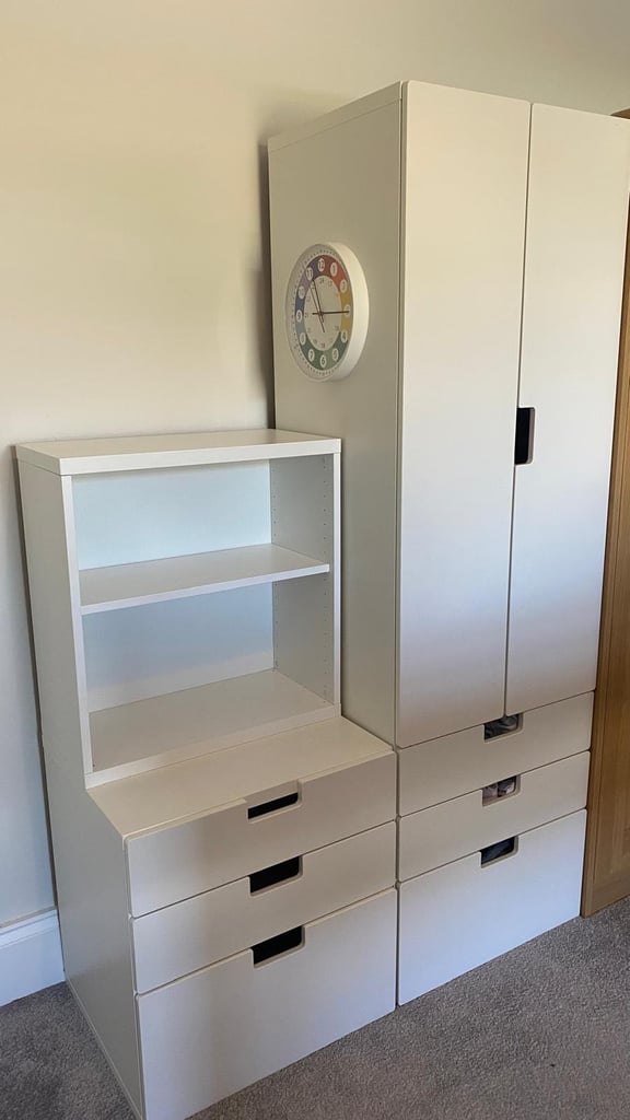 IKEA drawer set / storage unit in white