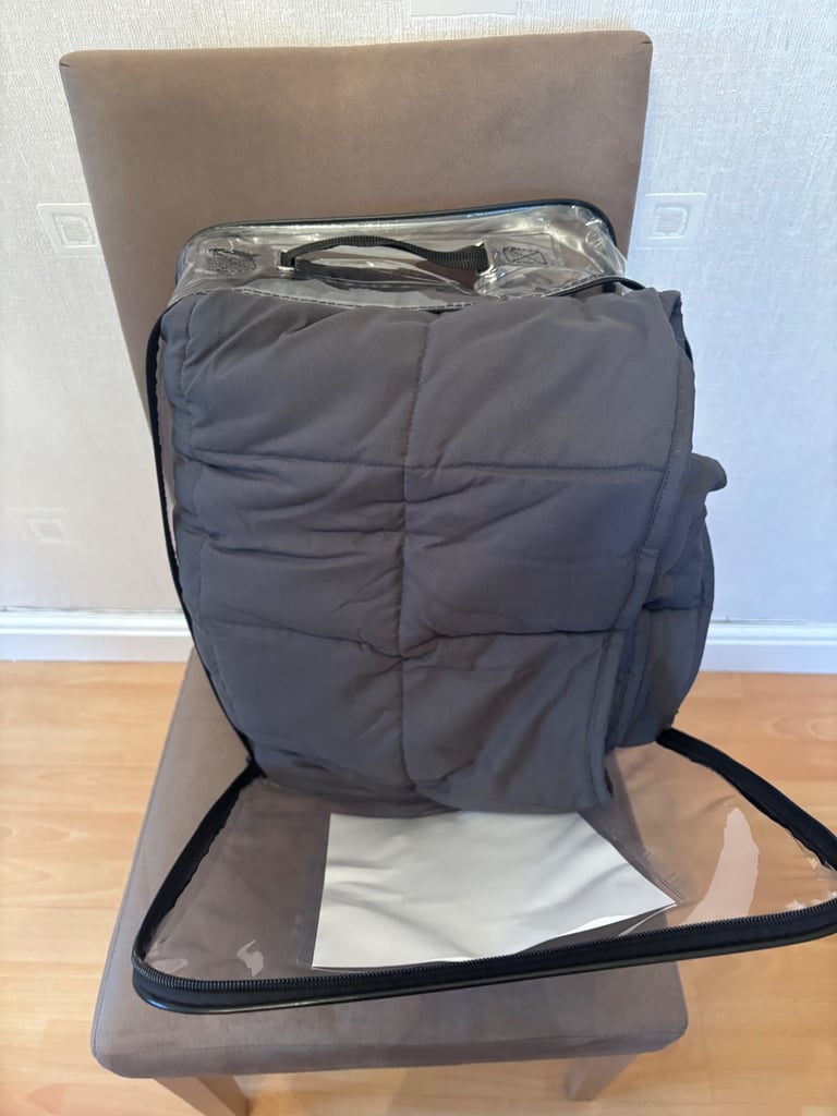 Silentnight Grey Weighted Blanket 6.8kg