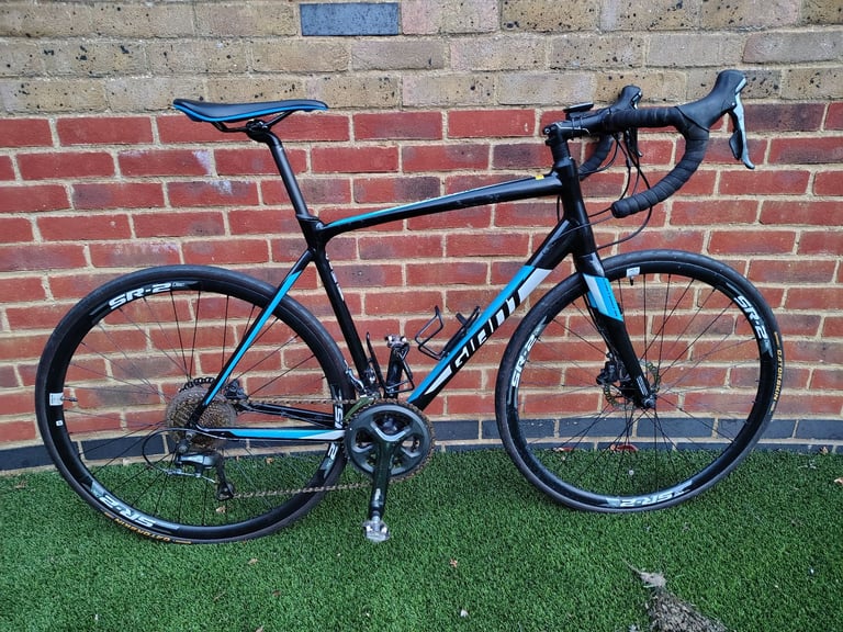image for Giant Contend SL 2 Disc Road Bike Racing Bicycle Turbo Trainer Cycle