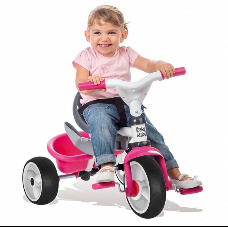 Kids Trike Smoby Baby Balade with parent control, Excellent condition 