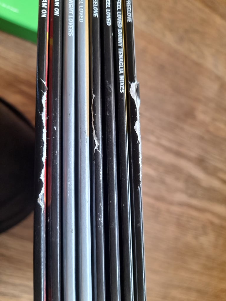 Depeche mode 8 x 12"singles exciter