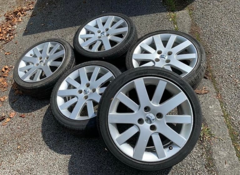 Peugeot Hockenhiem alloy wheels x5